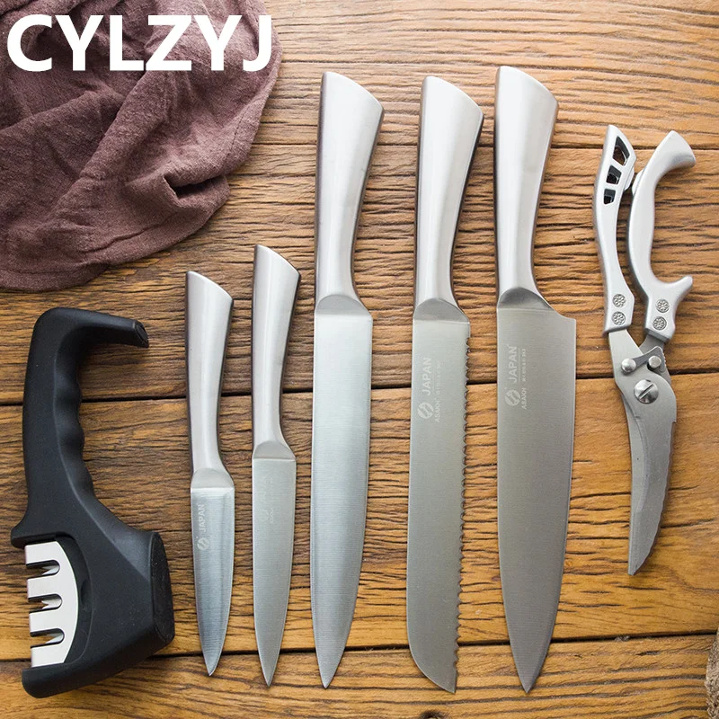 Stainless Steel Kitchen Knives Set 1
